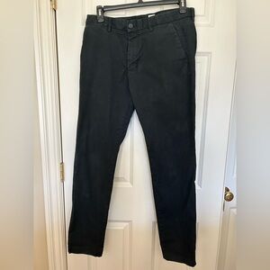 Gap men’s khakis in black size 34x32 slim